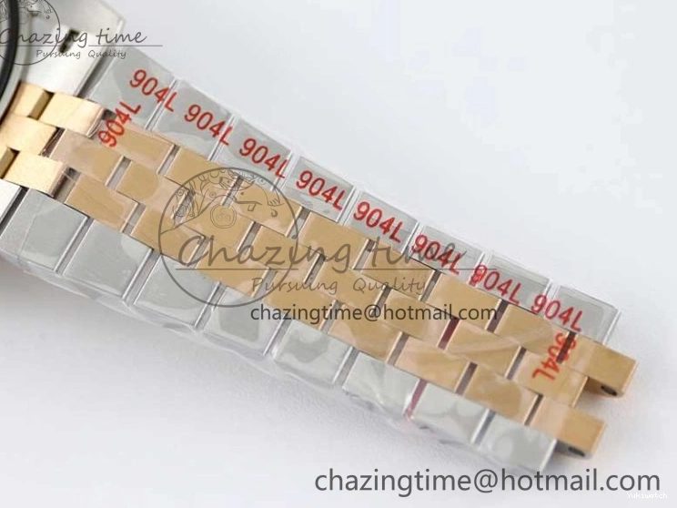 VR3235 904L Green on 126331 Edition Dial SS Bracelet RG Best 41 Steel TWF Jubilee 1:1 RG SS DateJust Roman Gray 0421